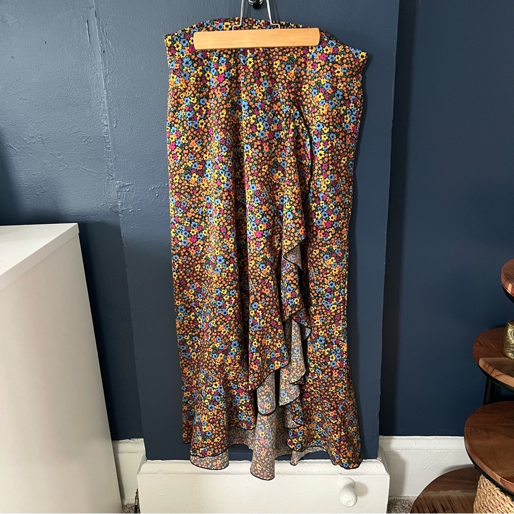 Toad&Co Sunkissed Wrap Skirt Floral